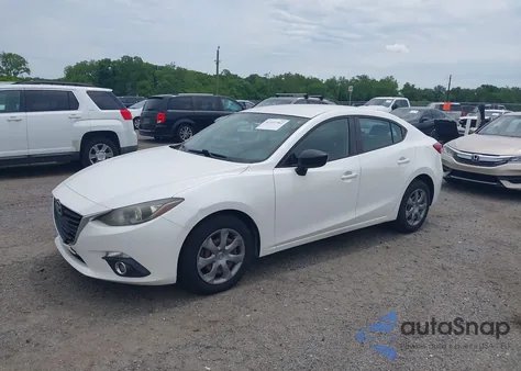 2015 Mazda Mazda3 I Sv from USA, damaged, VIN JM1BM1T78F1220307